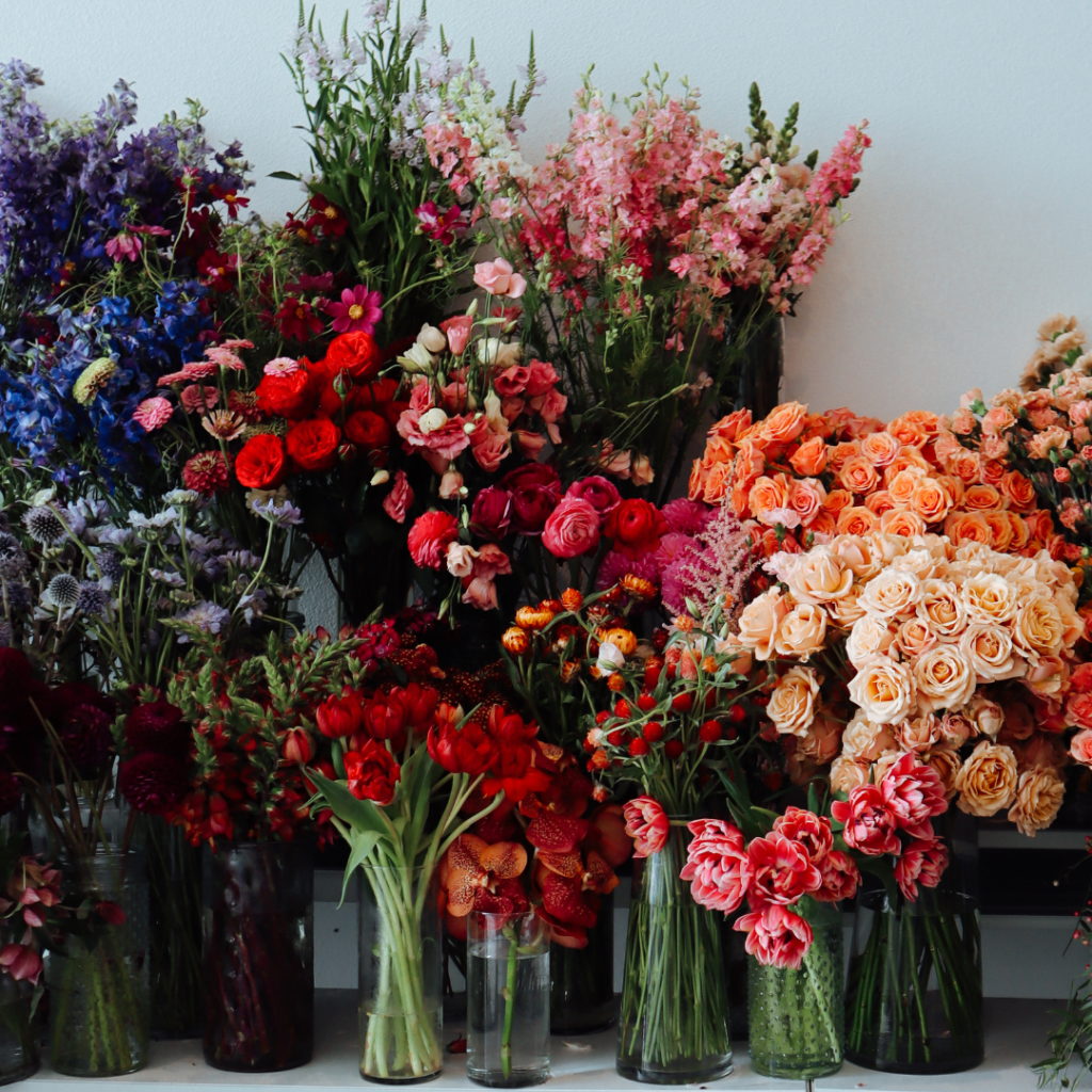 The Color Bar from Bouquet Bootcamp® Hands-On Workshop with Amy Balsters, The Floral Coach®
