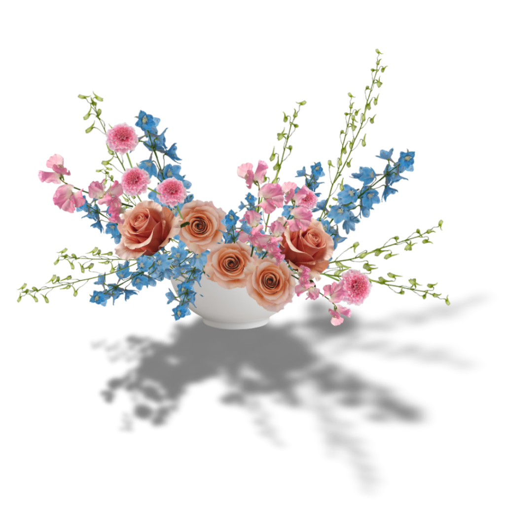 This is a mockup of a floral design from the course, Canva for Floral Designs. This is a quick and easy course for the non-techy designer who wants to improve the proposal and approval process.